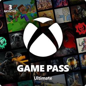 Xbox Game Pass Ultimate - 3개월 멤버십 Series X|S, One, Windows, 클라우드 게임 장치 [디지털 코드]