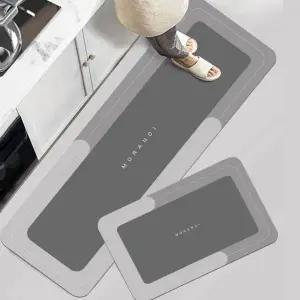 세트 발매트 주방매트 실리콘 심플 모던 미끄럼 방지