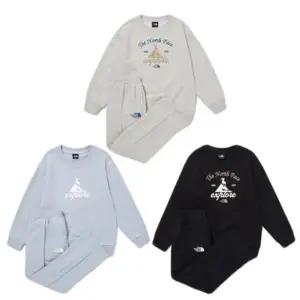 [노스페이스키즈](강남점)NM5MQ60 키즈 익스플로어 스 셋업 KS EXPLORE SWEAT SET UP