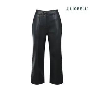 리오벨 레더렛 세미 와이드 팬츠