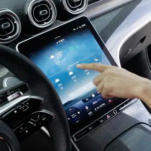 벤츠 CLE 보호필름 네비게이션 계기판 액정 보호 용품