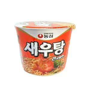 [농심] 새우탕 큰사발 컵라면 115g, 16개