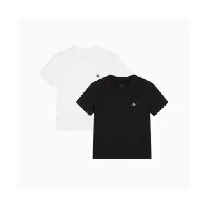 매장정품 캘빈클라인 진 CALVIN KLEIN JEANS 여성 레귤러핏 모던로고 2PK 반팔티셔츠 47AB819 UB1 47AB819U