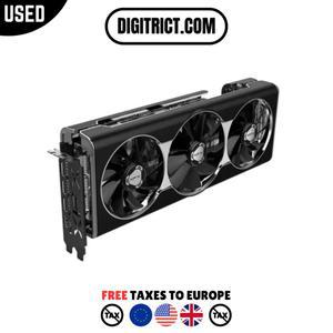 XFX 그래픽 카드, GPU AMD Radeon 5700XT 비디오 RX XT 데스크탑 PC 스크린 컴퓨터 게임 맵, 8GB