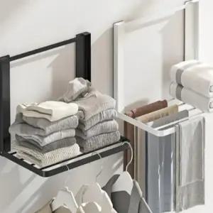 공간절약건조대 튼튼한내구성 간편설치 깔끔정리 미니빨래건조대