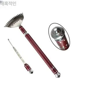 대만 등긁개 부모님 안마 접이식 스테인레스