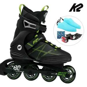 성인 인라인스케이트 K2 핏 80 프로 성인용 인라인 신발항균건조기 휠커버