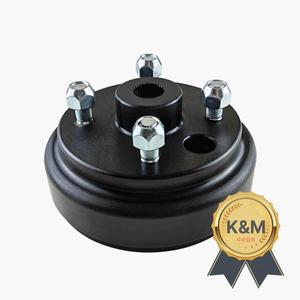 전기 드라이브 업 골프 카트 브레이크 드럼 EZGO TXT/LXI 1982 모델용 OEM #19186-G1 마찰 시브 대체