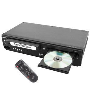 라인인 레코딩이 가능한 산요 FWDV225F DVD/VCR 플레이어