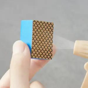 유리 연마제 거울 세척 물때 얼룩 묵은때 청소 스펀지 10p