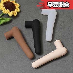 실리콘 Anti-Slip Collision 손잡이 슬리브 휴대용 도어 핸들 커버 가정용 정전기 방지 자동