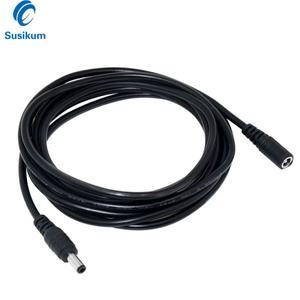 전원 연장 케이블 DC 12V 3M5M10M15M20M30M 길이 남성 어댑터 코드 카메라 라우터 용 와이어