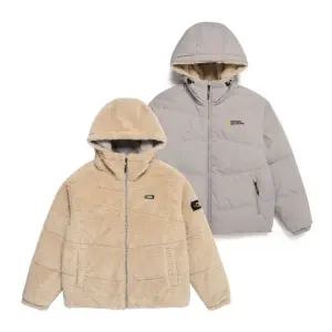 [정품] 내셔널지오그래픽 데일리 후드 맨투맨 운동복 N224W950 남성 리머 리버시블 플리스 후디 덕 점퍼 IE