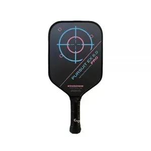 Engage Pursuit Pro EX 6.0 피클볼 패들 - 와이드바디 모양 로우 T700 Toray 탄소 섬유 페이스 16mm 컨트롤