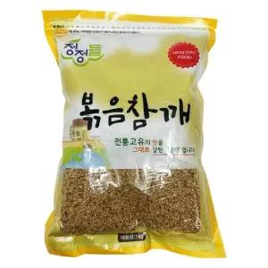 청정들 볶음참깨 통깨 1kg