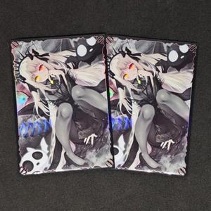 유희왕63X90mm 50개/세트 유희왕! 화이트 포레스트의 아스텔라 카드 슬리브 애니메이션 만화 주변기기 게임