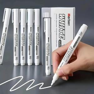 1/3pcs 타이어 그림에 대 한 방수 흰색 마커 펜 패브릭 나무와 가죽 영구 알코올 페인트 낙서 유성