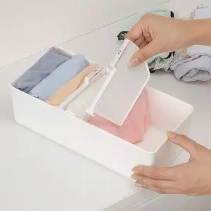 고품질 드레스룸 속옷 수납정리함 칸막이 깔끔한 M 서랍 양말 (WD94C25)