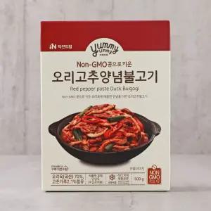 자연드림 오리고추양념불고기(무항생제) 500g