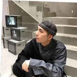 챙없는 남성 여성 와치캡 벙거지 짧은 창없는모자
