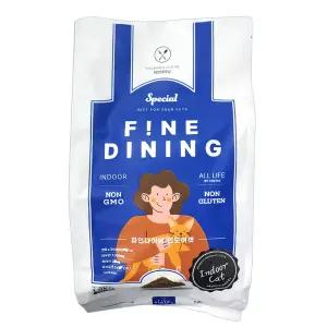 파인다이닝 인도어캣 고양이사료 1.8kg
