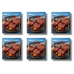 신세계푸드 PEACOCK 피코크 떡갈비 450g 6개