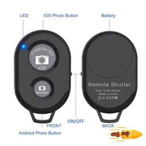 스마트폰용 블루투스 카메라 리모컨 iPhone 및 Android와 호환되는 무선 전화 카메라 리모컨 사진 및 비디