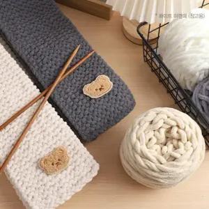 목도리 DIY 뜨개질 세트 털실 손뜨개 패키지 부드러운 촉감과 섬세한 질감 낭만적인 느낌 특별한 선물