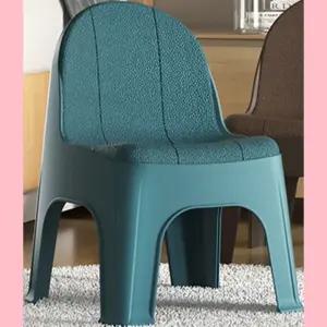 등받이 의자 미니 소 툴 소형 오블롱 중 작은 낮은 튼튼한 통사출로 간이