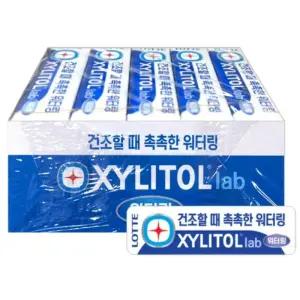 롯데제과 자일리톨 랩 워터링 24g 15개
