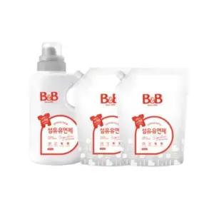 메디앙스 비앤비 아기 섬유 유연제 용기 리필 1.5L