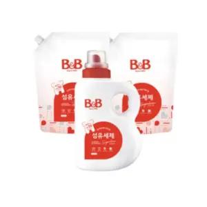 메디앙스 비앤비 아기 세탁 세제 용기 리필 1.5L 세트