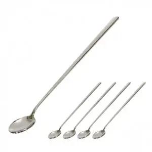 상일 롱스푼심플20cm 1p x5개 스텐 티스푼 수저