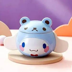[골드스마일]입체 머그컵 410ml 프렌즈 뚜껑 시나모롤