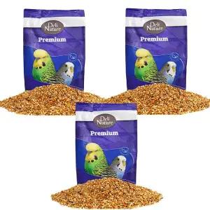 [애니몰파크]델리네이쳐 프리미엄 혼합 사랑앵무 사료 1kg 3개