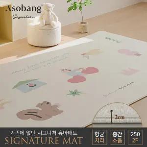 [아소방] 2P 시그니처 유아 놀이방매트 멜로우라이드by김잼 250 (250x150x2cm)