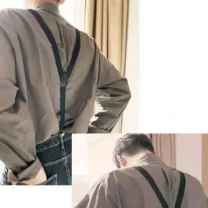 컬러 멜빵 캐주얼 성인용 검정 필수템 여자멜빵 남자