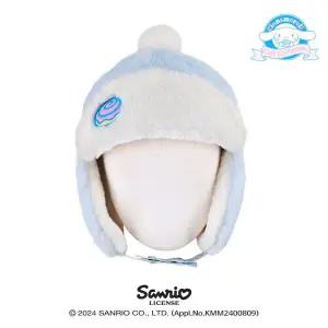 [산리오]시나모롤 파스텔 퍼 공군모 OHHKH11209