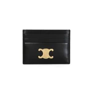 25FW 10L833DPV 38NO 트리옹프 메탈 로고 카드지갑