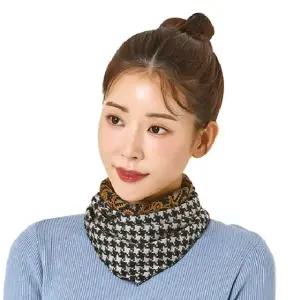 (아)4종]양면 삼각 똑딱이 넥워머