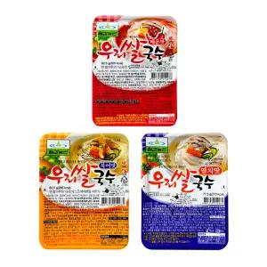 [내일도착] 칠갑농산 우리쌀국수 (멸치맛/북어맛/매운맛) 9개입 [교차선택]