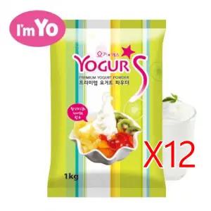 아임요 요거에스 플레인 요거트 파우더 1kg  1박스 12개 /요거s