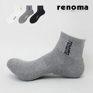 [레노마]남성 중목 스포츠 파일 양말 RM5304 3족