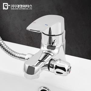 대정워터스 AD520 세면기용 샤워겸용 수전 1홀 대붙이 수도꼭지 국내제작 세면대용 화장실