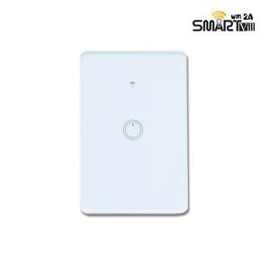 스마트빌 IoT wifi 터치 조명 원격제어 타이머 음성인식 1구 화이트 스마트홈 스위치