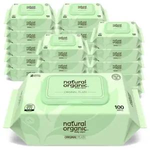 아기물티슈 오리지널 플레인 스마트캡형100매[20팩]