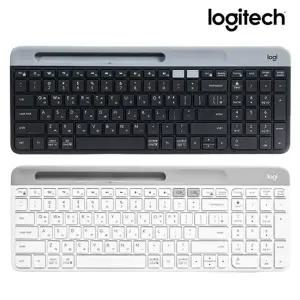 로지텍코리아 정품 K580 슬림 무선 블루투스 키보드 2가지 색상 한글 자판