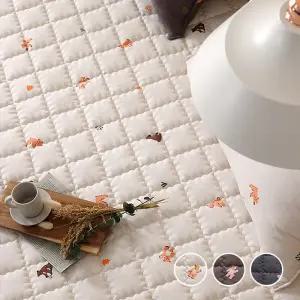 다용도패드 선물/스잠 리틀베어 침대 이불패드 고정밴드형 MS/S/SS/Q