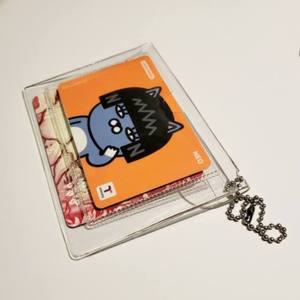 예쁜 미니 투명 카드 민증 수납 케이스 지갑 포켓 집