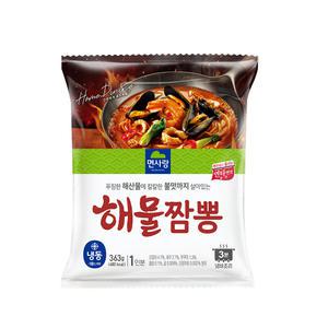 면사랑 냉동팩면 해물짬뽕 1인